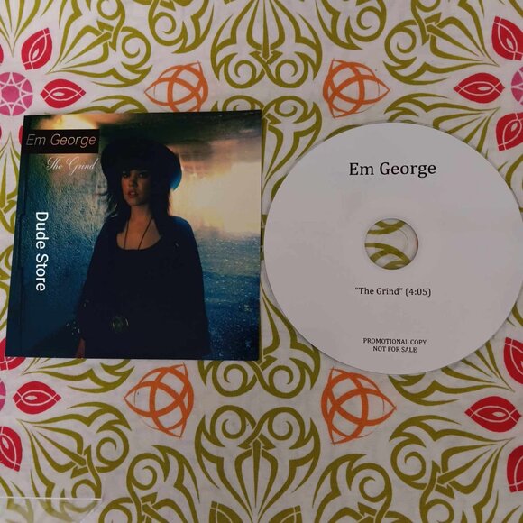 EM GEORGE - The Grind - 2016 CD SINGLE SLIP CASE - *Rare Promo Version* - Picture 2 of 2